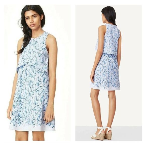 Tory Burch Dresses & Skirts - Tory Burch Kaley Ellora Pima Cotton Faux Wrap Floral Print Dress